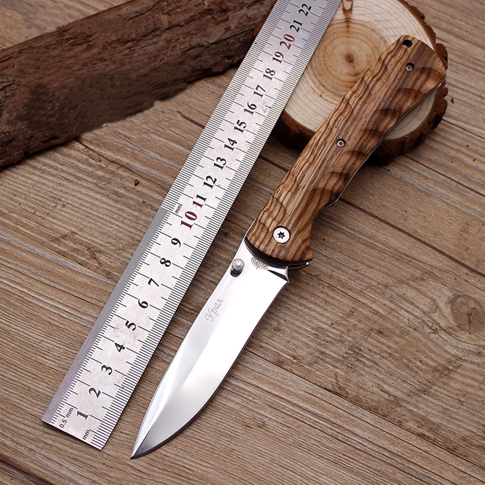 2017 New Outdoor Folding Knife Black Tactical Pocket Knife Rescue