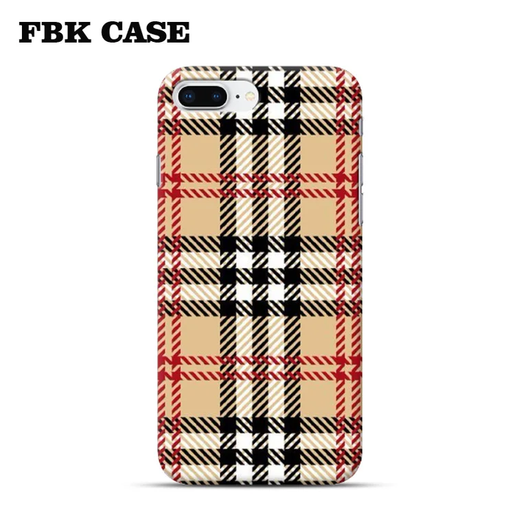 Lattice Cloth printing Custom Phone Case For Apple iphone