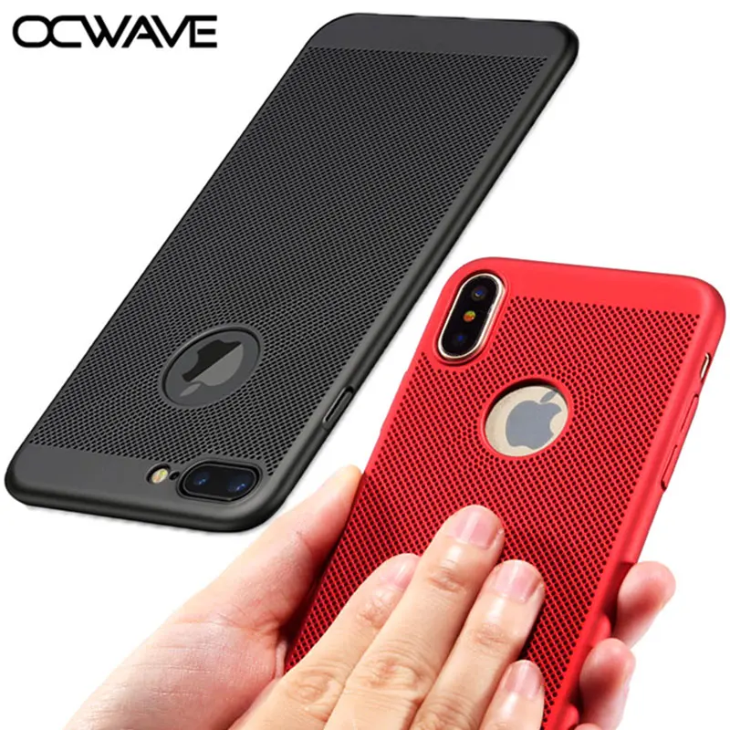 OCWAVE термостойкий чехол для iPhone x 7 Plus матовая поверхность принт жесткий