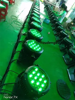 

6 pieces new products on china market Wateproof led 54*3w par light Rgbaw Led Par Light