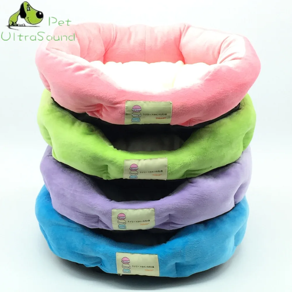 

ULTRASOUND PET Dog Boom Fruit Color Pet Cat Dog Bed Mat 4 Colors Kennel Macarons Wowo Kennel Cat Litter Pet Nest House Kennel