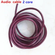 Аудио кабель линия 2 ядра Чистая медь экранированный провод 6 мм aux линия подключения к RCA 3,5 мм разъем 5DIN pulg для усилителя поворотный стол