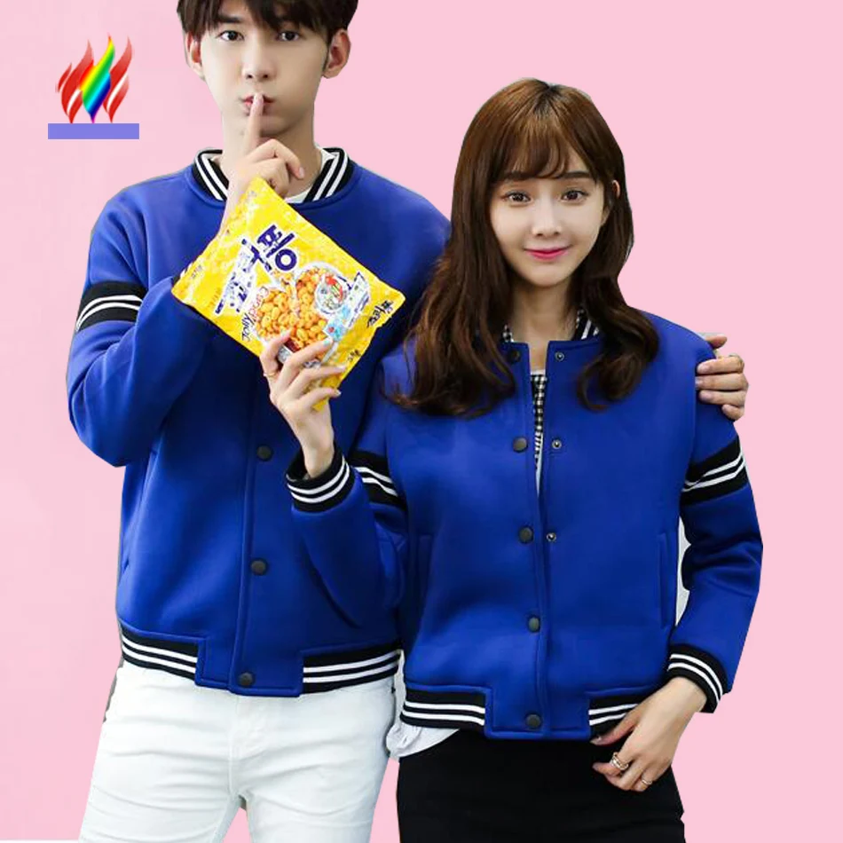 New Couples Clothes Lovers Jackets Cute Sweet Tops Outerwear Men Women