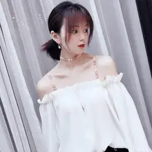 Новинка лета, кружевное нижнее белье с бретельками на плечах и воротником, бюстгальтер с широкими крючками, невидимое нижнее белье