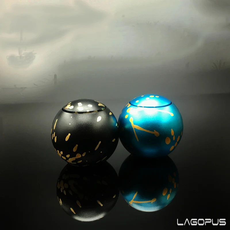 Lagopus Stars Fidget Spinner Personality Unique Hand Spinner Stars Metal Spinner Ball Best font b Toy