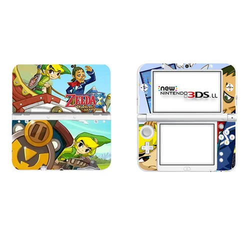 Легенда о Зельде, Виниловая наклейка на обложку, наклейка на кожу для NEW 3DS XL, наклейка на обложку s для NEW 3DS LL, Виниловая наклейка на кожу, протектор - Цвет: DSLL0021