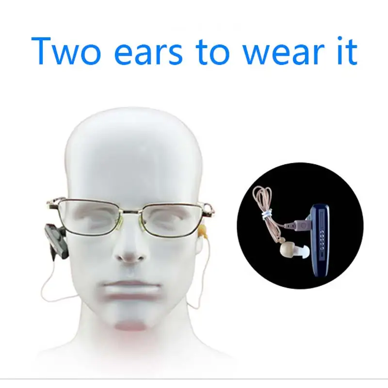 

Invisible Hearing Aid Bluetooth Rechargeable In Ear Hearing Aids Sound Amplifier For Both Ears Health Care CCP038