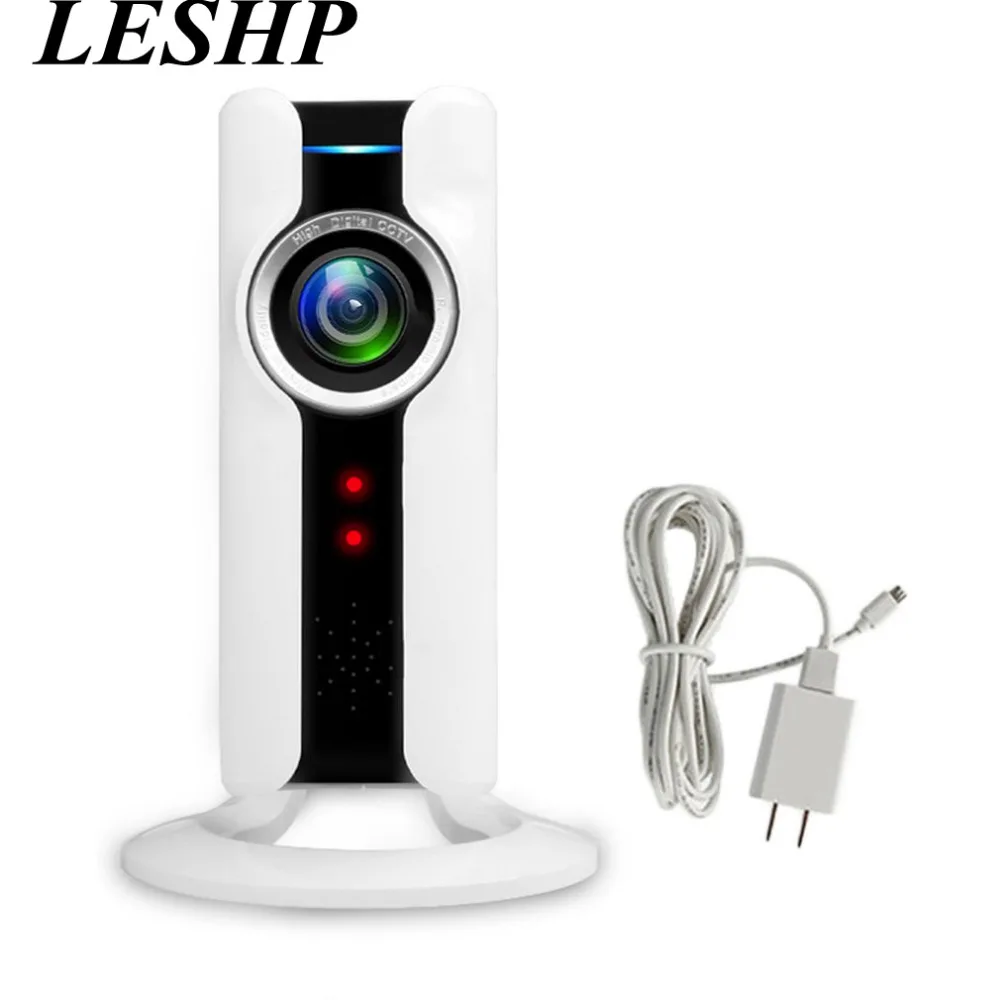 

720P Wireless Wifi Camera Infrared Night vision 100W 180 Degree Fish-eye Baby Monitor Two-Way Audio Indoor Surveillance Camera