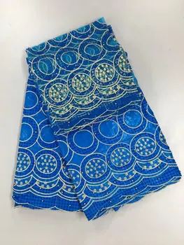 

Nigerian Lace Fabric with Beads Hojilou For Wedding Dress African Bazin Lace 2017 Bazin Riche Fabric Getzner African with Blouse