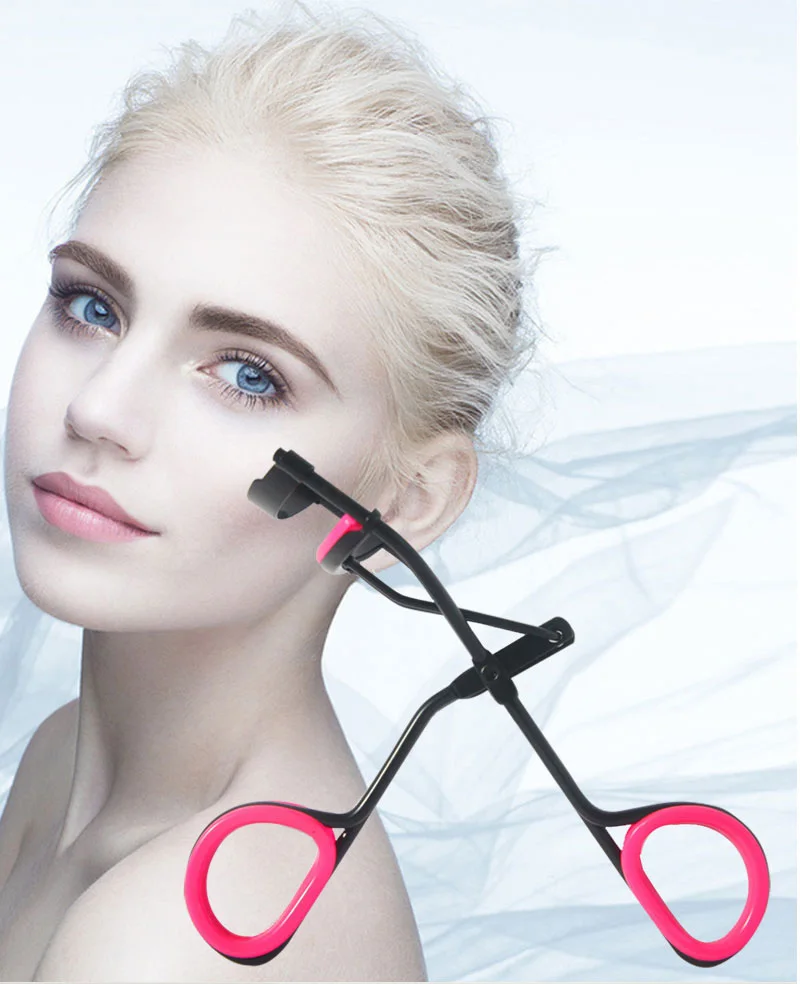 

JHXYMYYXGS 1pcs black eyelash curler compact and comfortable with apron false eyelashes professional makeup tools