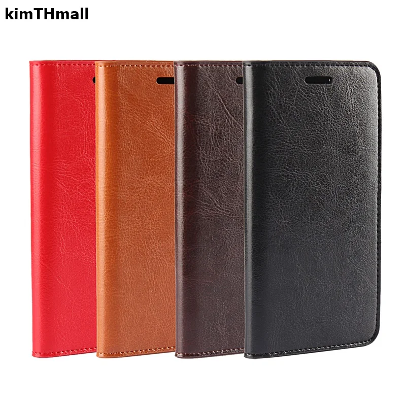 Case For Huawei P10 lite 2017 Flip case for huawei P10 lite case High quality Genuine Leather Wallet Bags Soft case kimTHmall