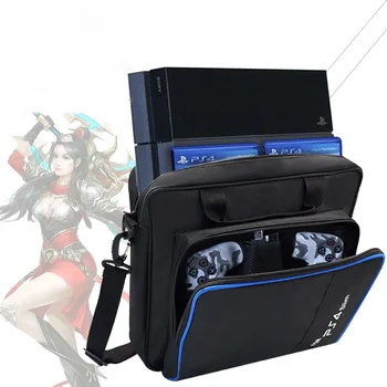 

For PS4 Slim Game Sytem Bag Original size For PlayStation 4 Console Protect Shoulder Carry Bag Handbag Canvas Case