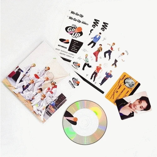 [MYKPOP]~ 100% Официальный оригинал ~ NCT DREAM WE GO UP MINI 2 альбом набор CD + фотобумага постер