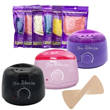 MEIERLI Paraffin Wax Heater Hair Removal Cream Heater 100g Wax Beans Wax Machine Warmer Heater Professional Mini SPA Hands Feet 100g wax beans hot wax heater wax stickers hair removal sets wax melting machine beauty safe and secure epilator us plug