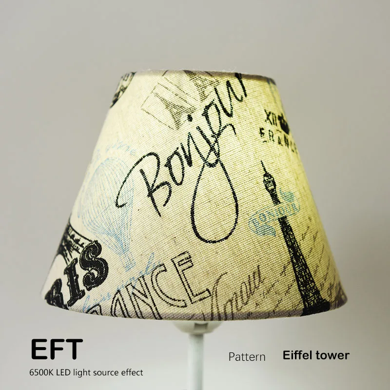 Абажур для настольного абстрактного художественного узора текстильные ткани модные декоративные E27/E26 абажур для настольной лампы подвесной светильник крышка