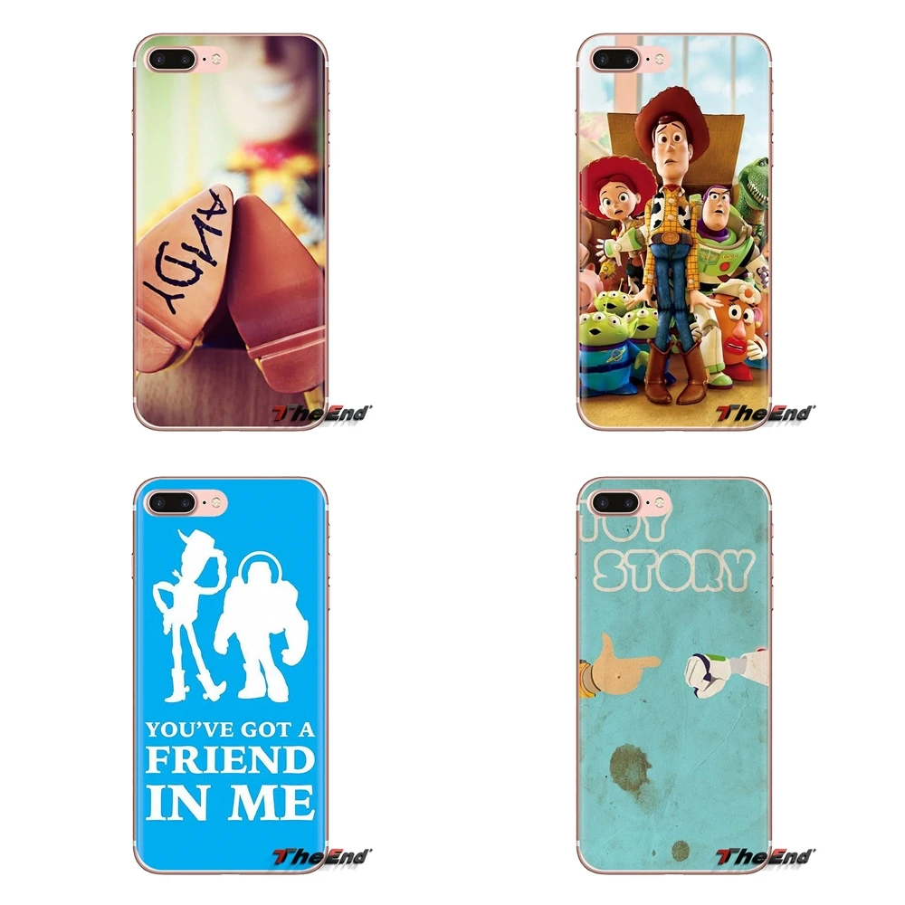 TPU Skin Cover For Samsung Galaxy S3 S4 S5 Mini S6 S7 Edge S8 S9 S10 Plus Note 3 4 5 8 9 Buzz Lightyear Toy Story Captain Police |