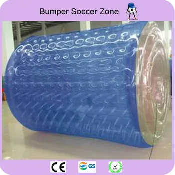 

Free Shipping Factory Customize Hot 0.8mm PVC Water Walking Roller Ball Inflatable Water Roller Ball Water Toy For Sale