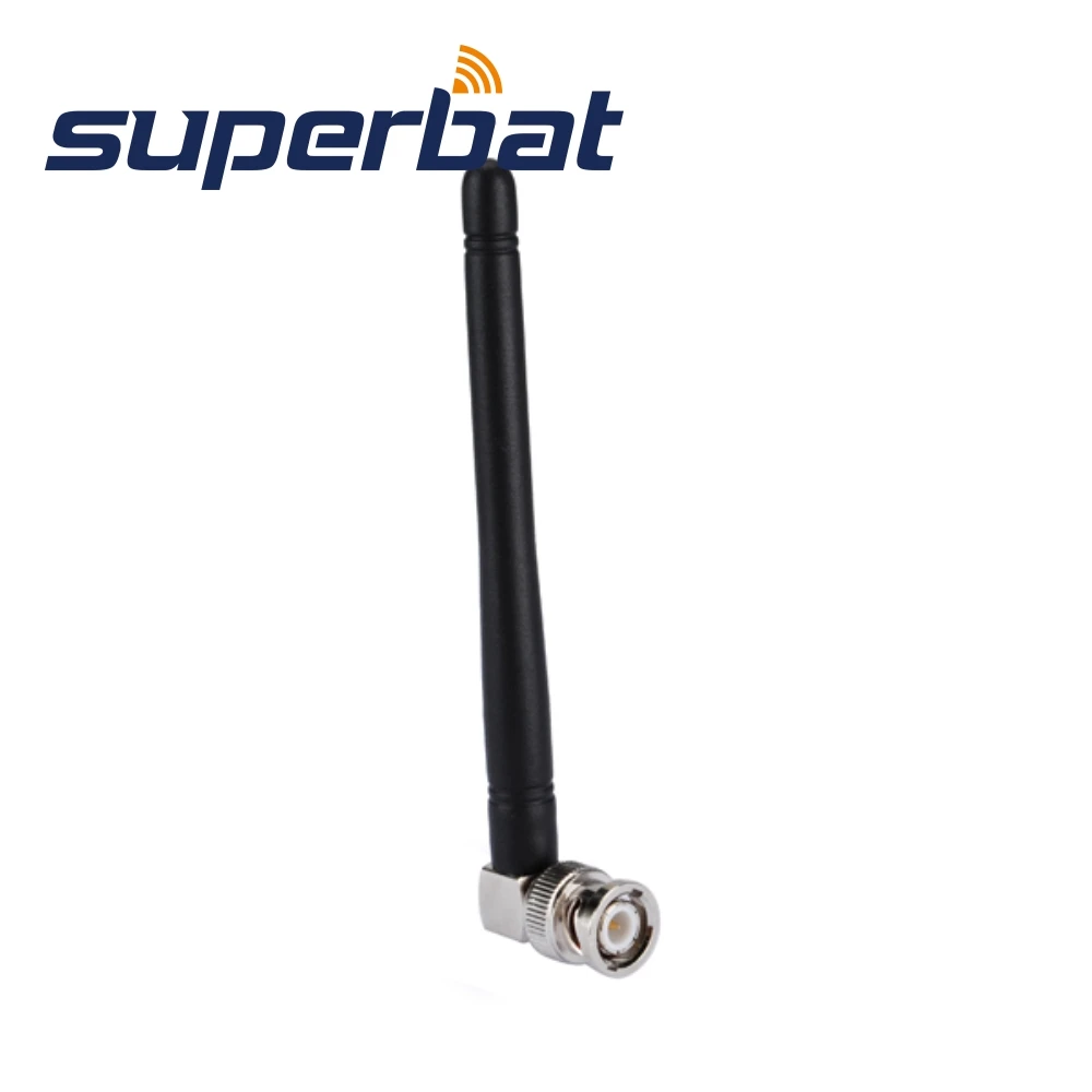 Superbat wifi антенна 2,4 GHz 3dBi Omni BNC штекер правый угол для беспроводного маршрутизатора и WLAN PCI карты