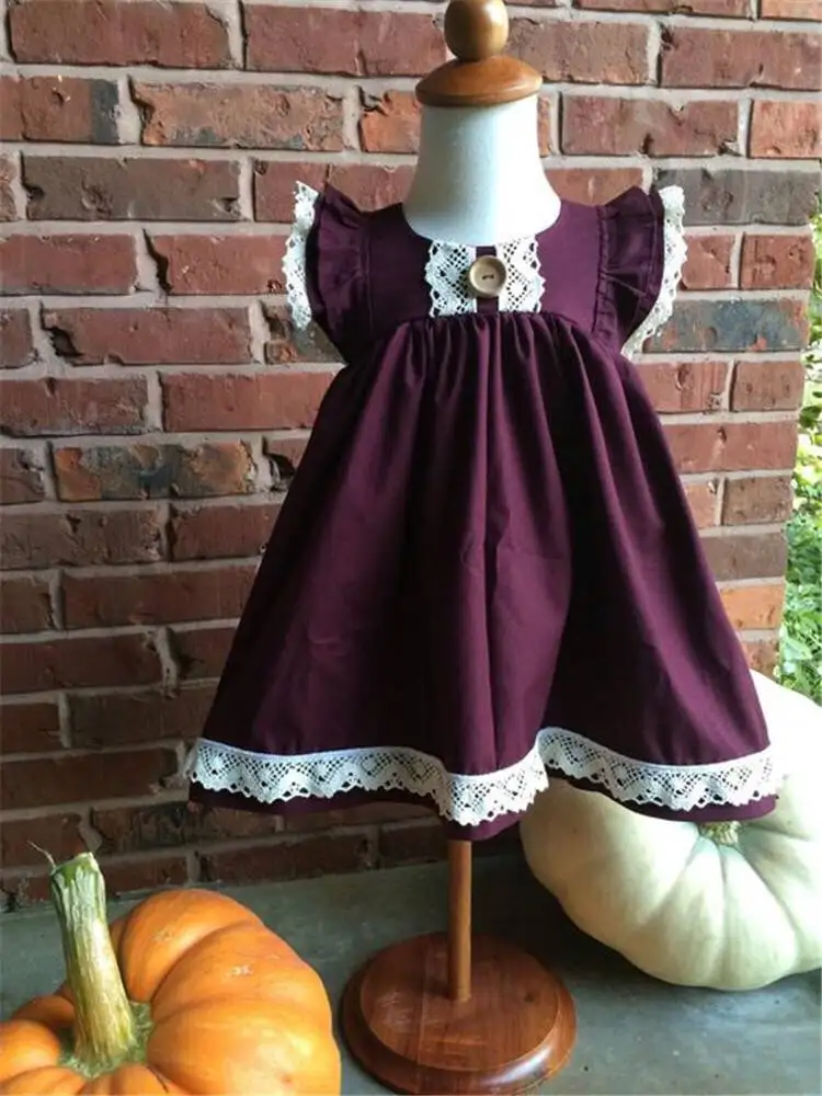 Factory Direct Wholesale Bulk Baby Girl Summer Girls Dress Solid Knited