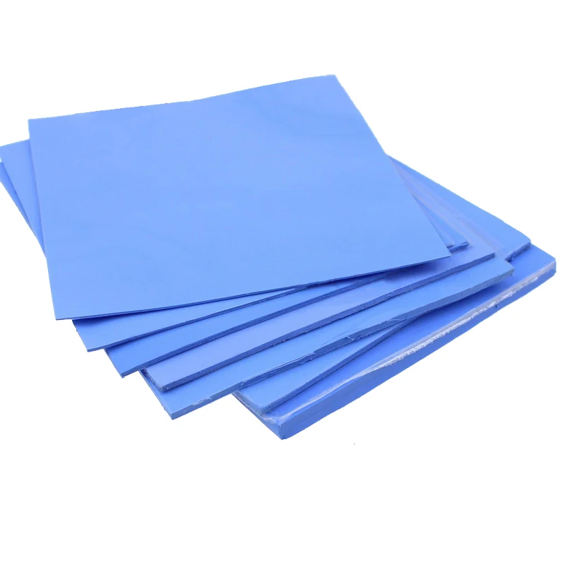 

1pc 100mmx100mmx5mm GPU Northbridge IC LED Chipset Heatsink Cooling Conductive Silicone Thermal Pad,100x100x5mm with 3.2W/mK