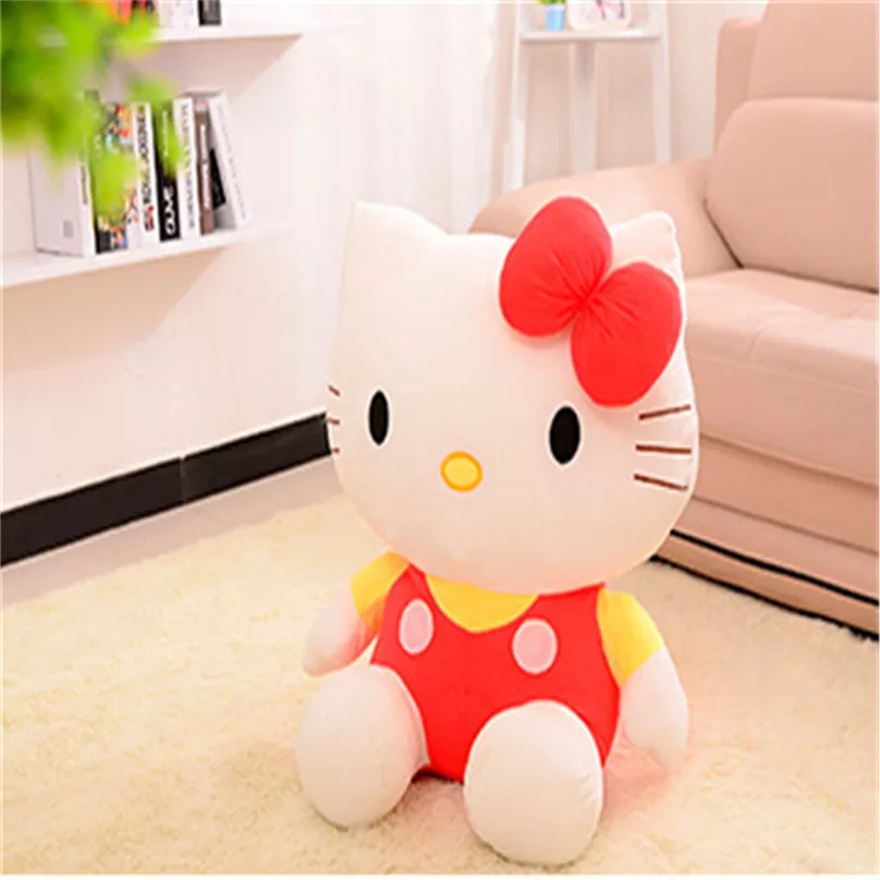 20 см высококачественные розовые плюшевые игрушки hello kitty мягкие куклы для девочек