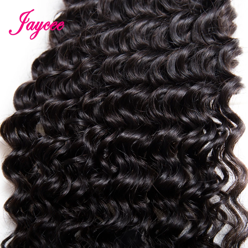 Продукты для волос Jaycee малазийские глубокие волнистые волосы 4 пучка предложения 8-26 дюймов Remy человеческие волосы для наращивания ткачество натуральный цвет