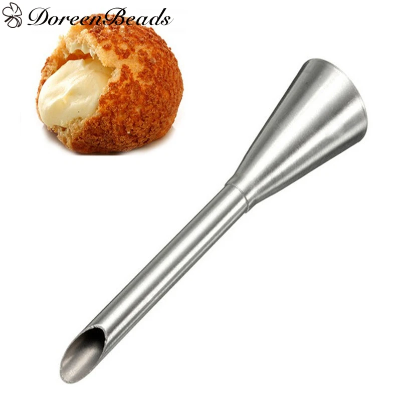 

DoreenBeads Decorating Tips Cake Cupcake Decorator Icing Piping Nozzles Cream Pastry Tips Confectionery Tools 7.8x1.8cm, 1 PC