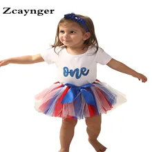 Baby Girl Clothes First Birthday Tutu Skirt Outfits Cotton Romper With Headband Infant Clothing Baby Sets Tutu Skirt Suits superman baby girl romper tutu romper dress jumpersuit headband 2pcs sets halloween party birthday cosplay new arrive