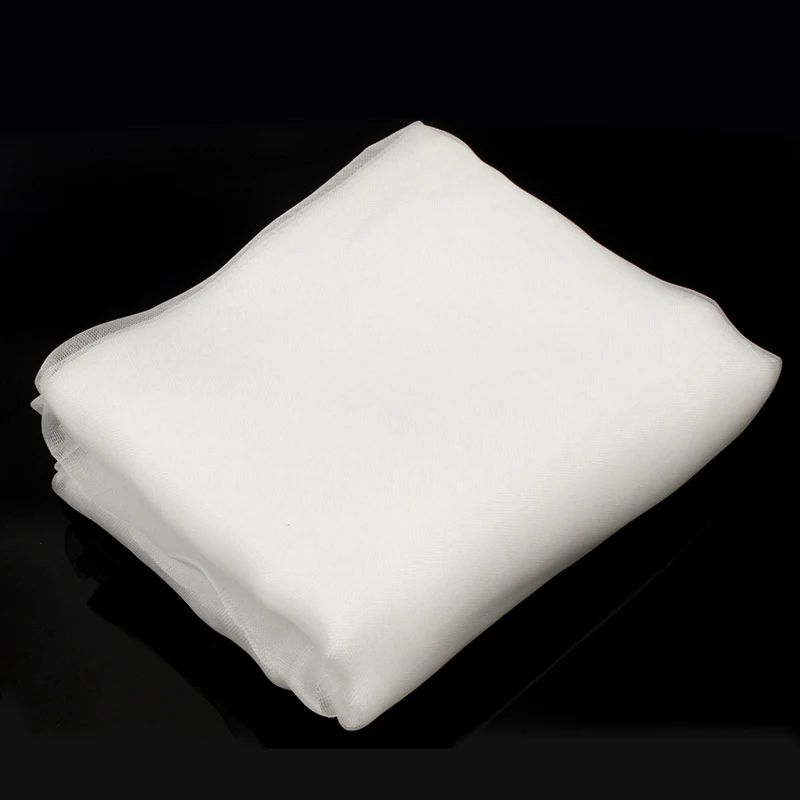 

KiWarm 8x20ft White Mesh Cloth Garden Mosquito Netting Bug Insect Bird Net Barrier Hunting Protect Plant Garden DIY Material