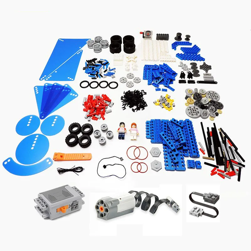 

MOC Spare Part Domestic Technology building blocks mechanical teaching aid set motor battery box Compatible with legoes EV3 9686