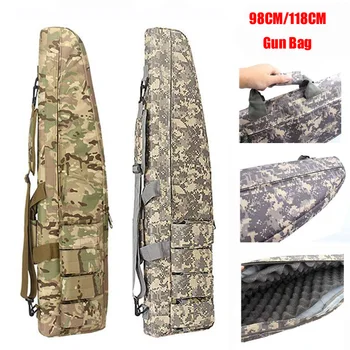 

Tactical Gun Bag Air Gun Rifle Case Shoulder Pouch Military Hunting Airsoft Shooting Army Heavy Duty Gun Carry Protection Bag