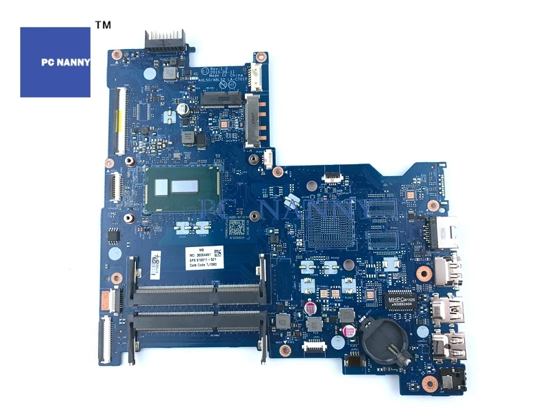 Материнская плата PCNANNY 816811-501 AHL50/ABL52 материнская для ноутбука HP 15-AC 2 1 ГГц DDR3L -501 |