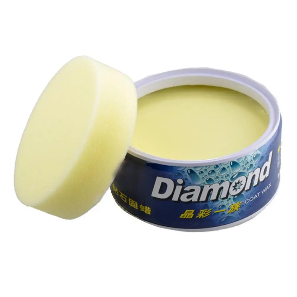 Carnauba Car Wax 300g Crystal Hard Wax Crystal Plating Set Hard Glossy Paint Care Coating Tiny Scratch Repair car wax