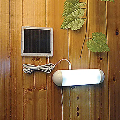 

LED Solar Garden Light Lamp With 5 Lights , Solar Powered LED Wall Light Indoor Luminaria Luz Free Shipping