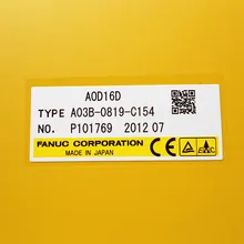 Fanuc I/O печатная плата CNC A03B-0807-C154