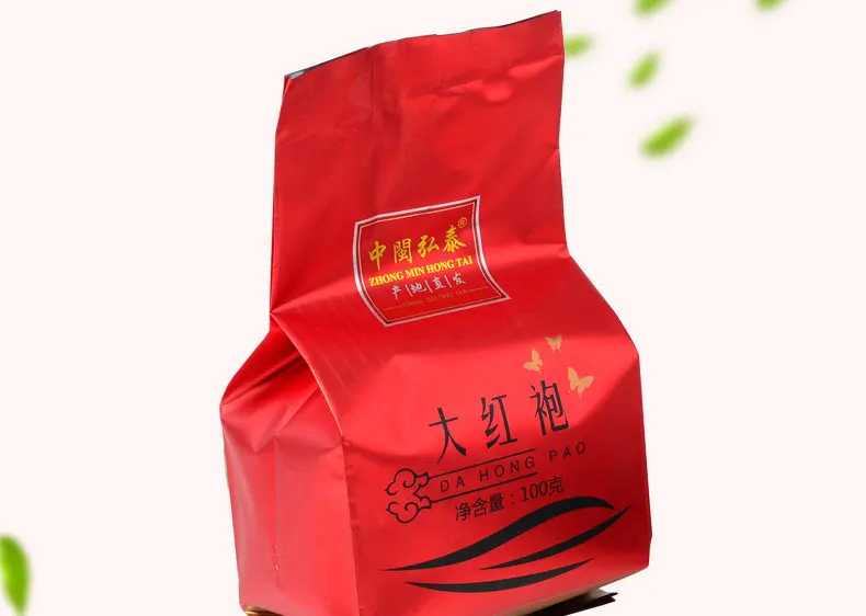 *King Tea* DaHongPao 100g*5=500g ZhongMinHongTai China FuJian WuYi