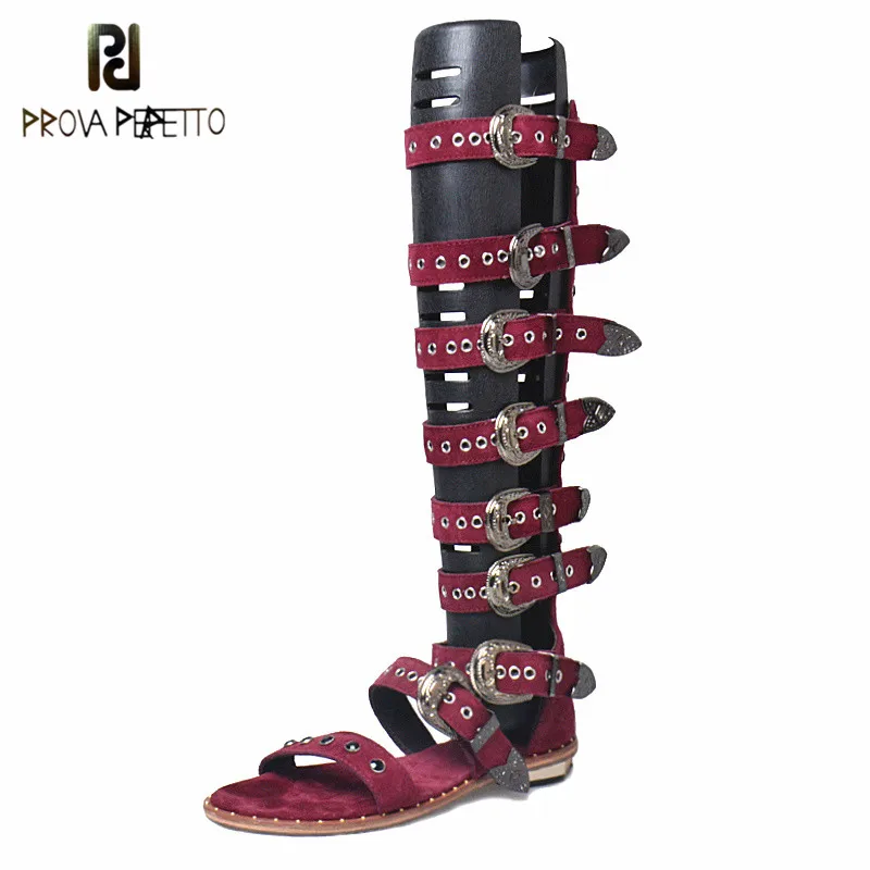 flat gladiator boots