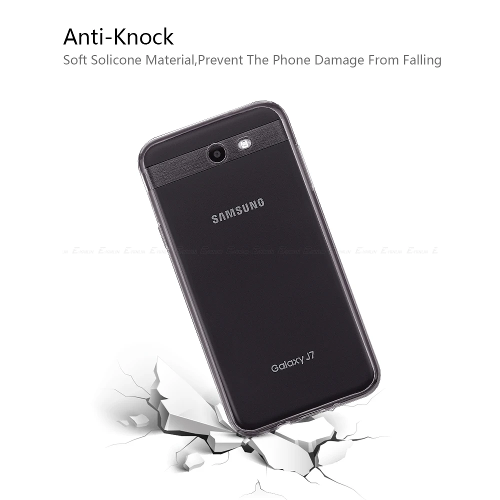 Ультратонкий тонкий прозрачный мягкий защитный чехол из ТПУ для Samsung Galaxy XCover Pro J7