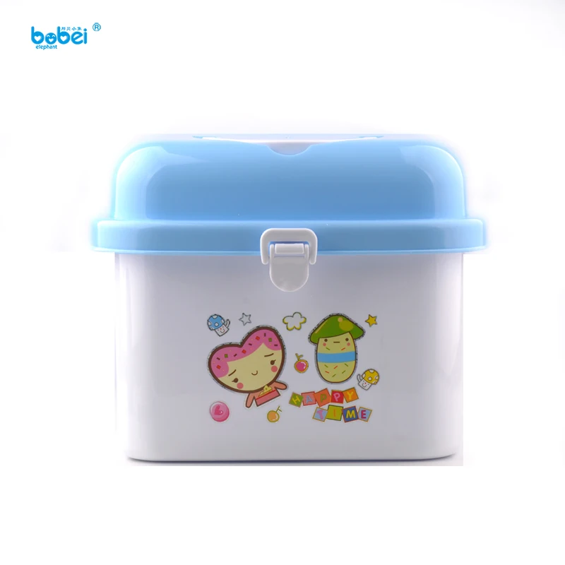 Новые Детские Портативные сушилки для бутылочек с защитой от пыли, большая коробка для хранения бутылочек для кормления, детская посуда