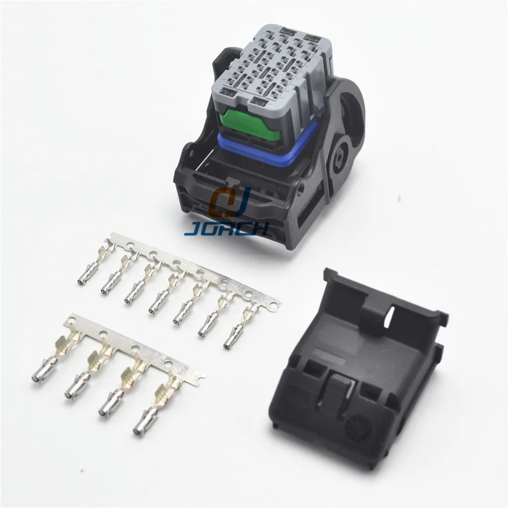 Free shipping 1set 32pin auto molex wiring plug connector cable harness ecu connectors 64319-1211 with crimpiung terminals