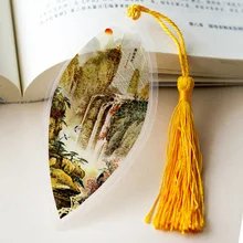 Китайский пейзаж живопись вены закладки lushan Горный пейзаж