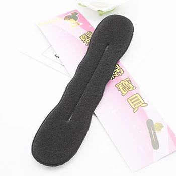

2pcs/lot Sponge Disk Head Hair Styling Tools Bud Head Hair Ring Meatball Dish Artifact For Women Girls