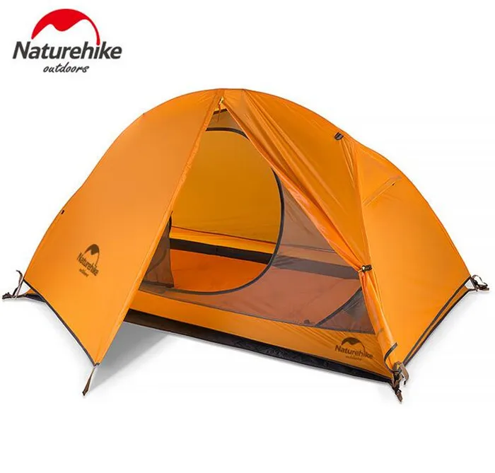 Палатка Naturehike туристическая Ультралегкая на 1 2 человек Всесезонная двухслойная