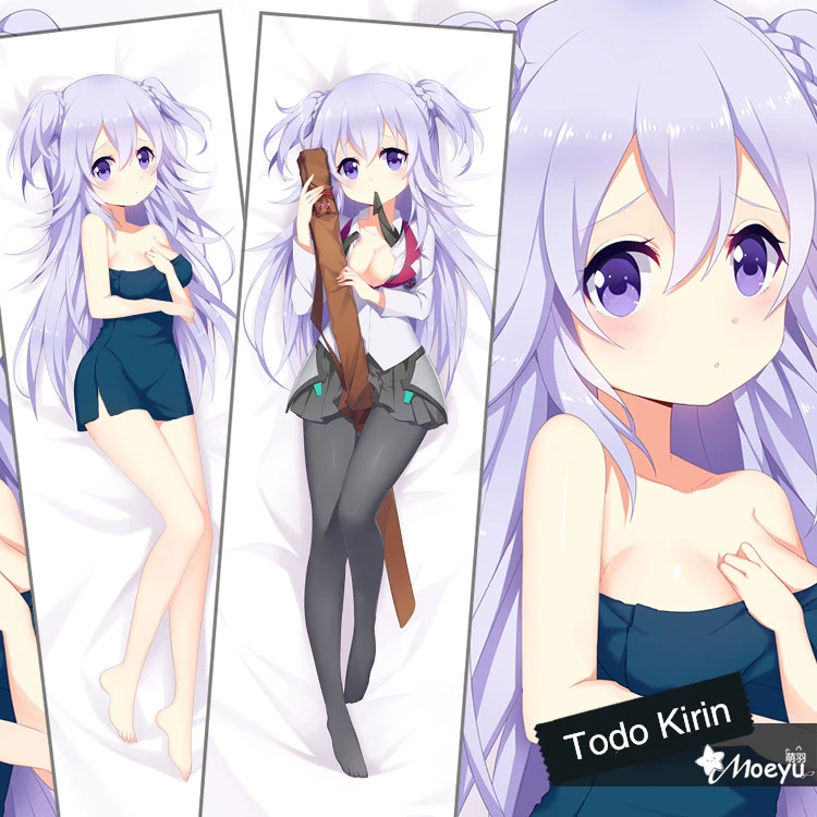 Anime Asterisk War Todo Kirin Przytulna Poszewka Na Poduszke Okladka 2way Pluszowa Tkanina Loli Dlugi Otaku Poszewka 35 55 160 50cm Body Pillow Case Pillow Casebody Pillow Cases Covers Aliexpress