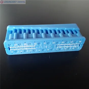 

LOSUNCARE 1pc Hot sale Dental Endo Measuring Autoclavable Endodontic Block Files Dentist Instrument Ruler Products