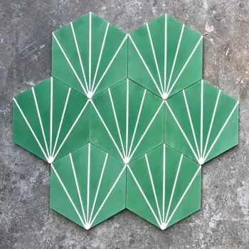 Hexagonal Concrete Tile Molds 1