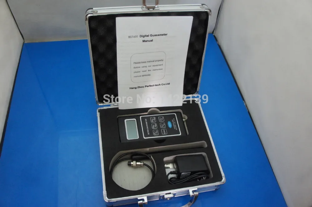 BST600 Gaussmeter/Teslameter Измеритель Гаусса магнитного поля переменного/постоянного тока