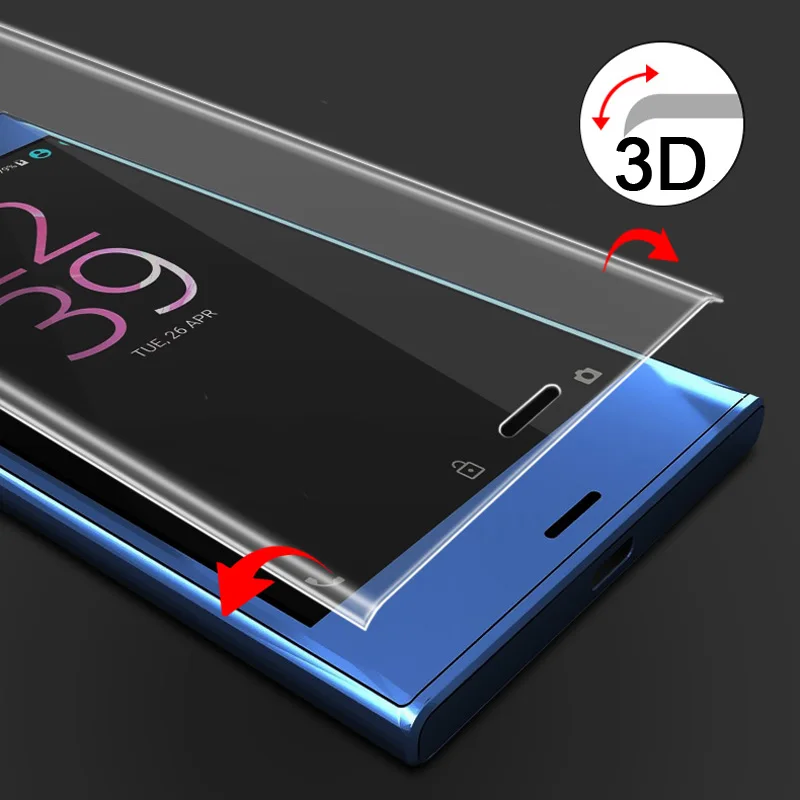 9H 3D закаленное стекло lcd изогнутый полный экран Защитная крышка для sony Xperia XZ Premium G8141 Dual G8142 защитная пленка