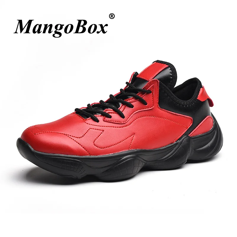 

Autumn Winter Trail Running Shoes Pu Walking Sport Shoes Rubber Sole Athletic Jogging Sneakers Comfortable Gym Sneakers
