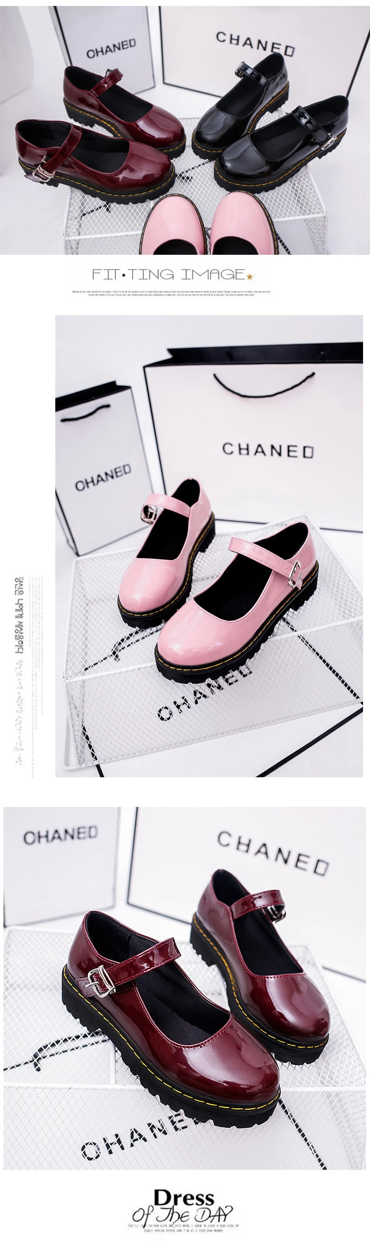 Японская Студенческая обувь в стиле Лолиты; Студенческая обувь для девочек; обувь для путешествий из искусственной кожи; обувь Mary Jane на платформе